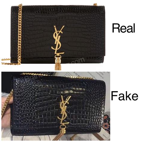 ysl gürtel fake ebay|how to spot a fake ysl bag.